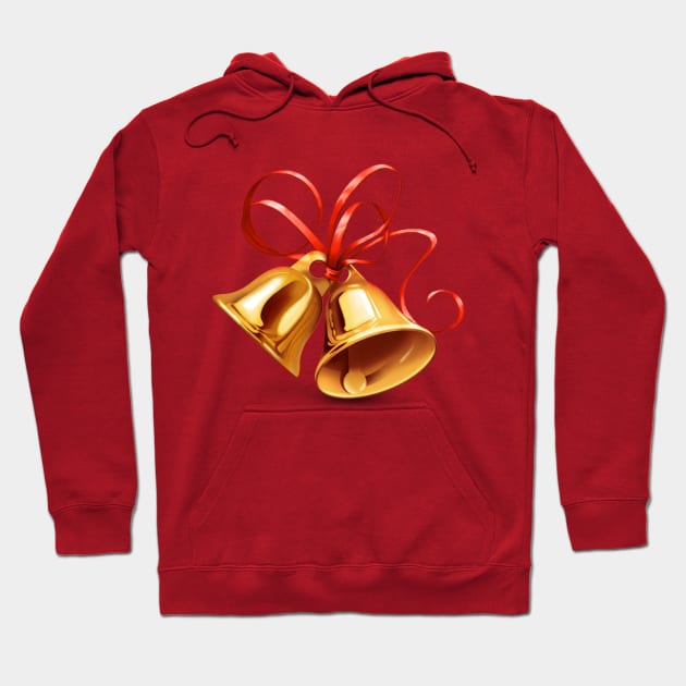 Bell Christmas Hoodie by TeeForFootballFans